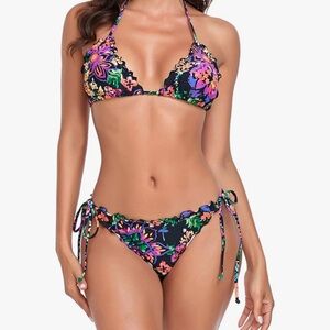RELLECIGA Floral Multicolor Bikini